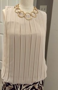 Calvin Klein pleated blouse